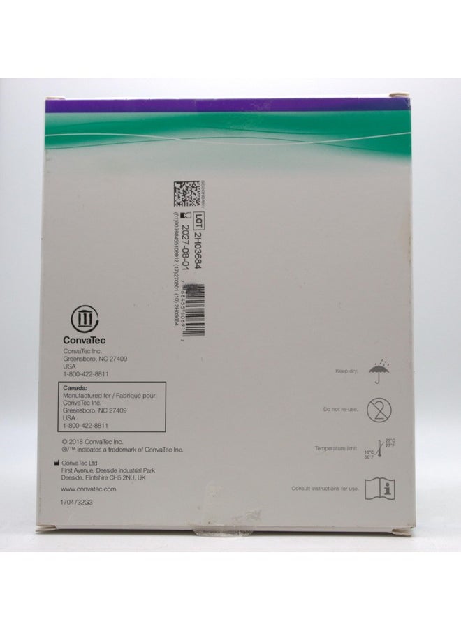 convatec ConvaTec DuoDERM CGF Extra Thin Dressings - 4" x 4" - Model 187955 - Box of 10  - Image 2