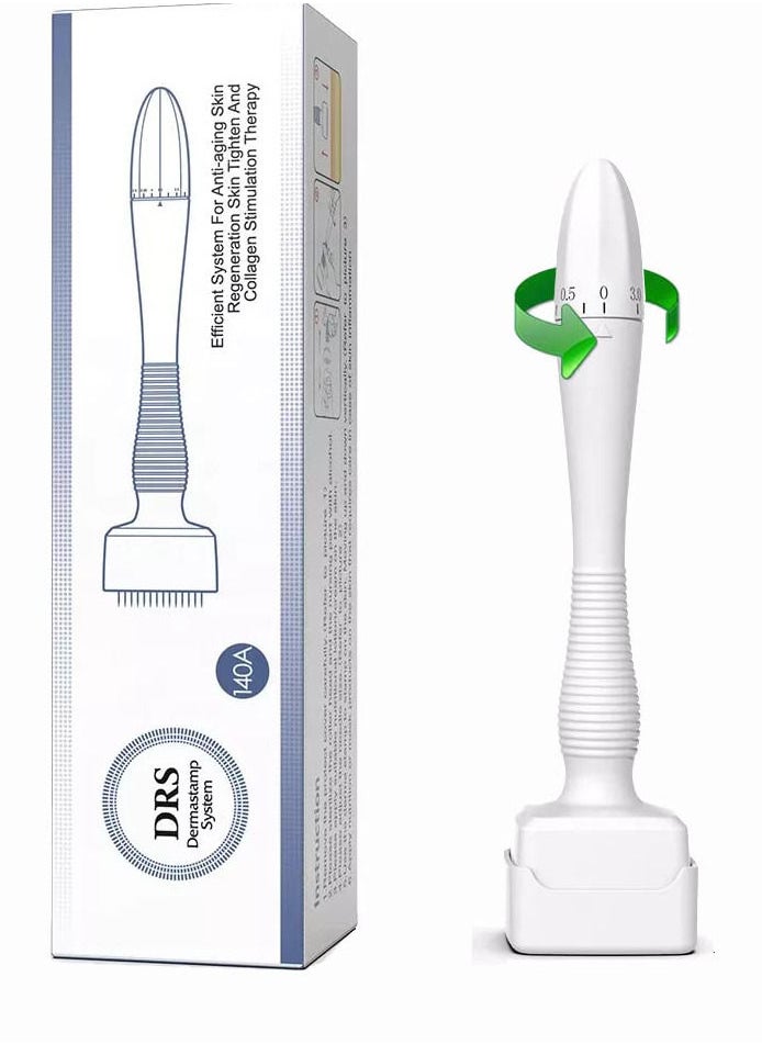 Adjustable Microneedling Derma Stemp Pen,Alternative140 Titanium 0.25 Mm Pins For Face Body Skin Care And Hair Beard Growth - https://f.nooncdn.com/p/pzsku/Z294A432A153CE215CC7DZ/45/_/1666865784/80c40dfa-e0af-4ea6-98a6-2372db1f4e93.jpg?width=original