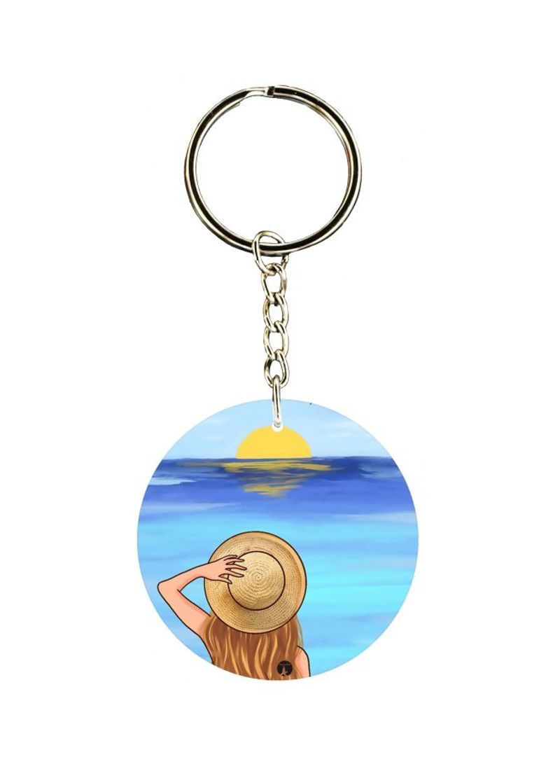 RKN Girl Printed Keychain