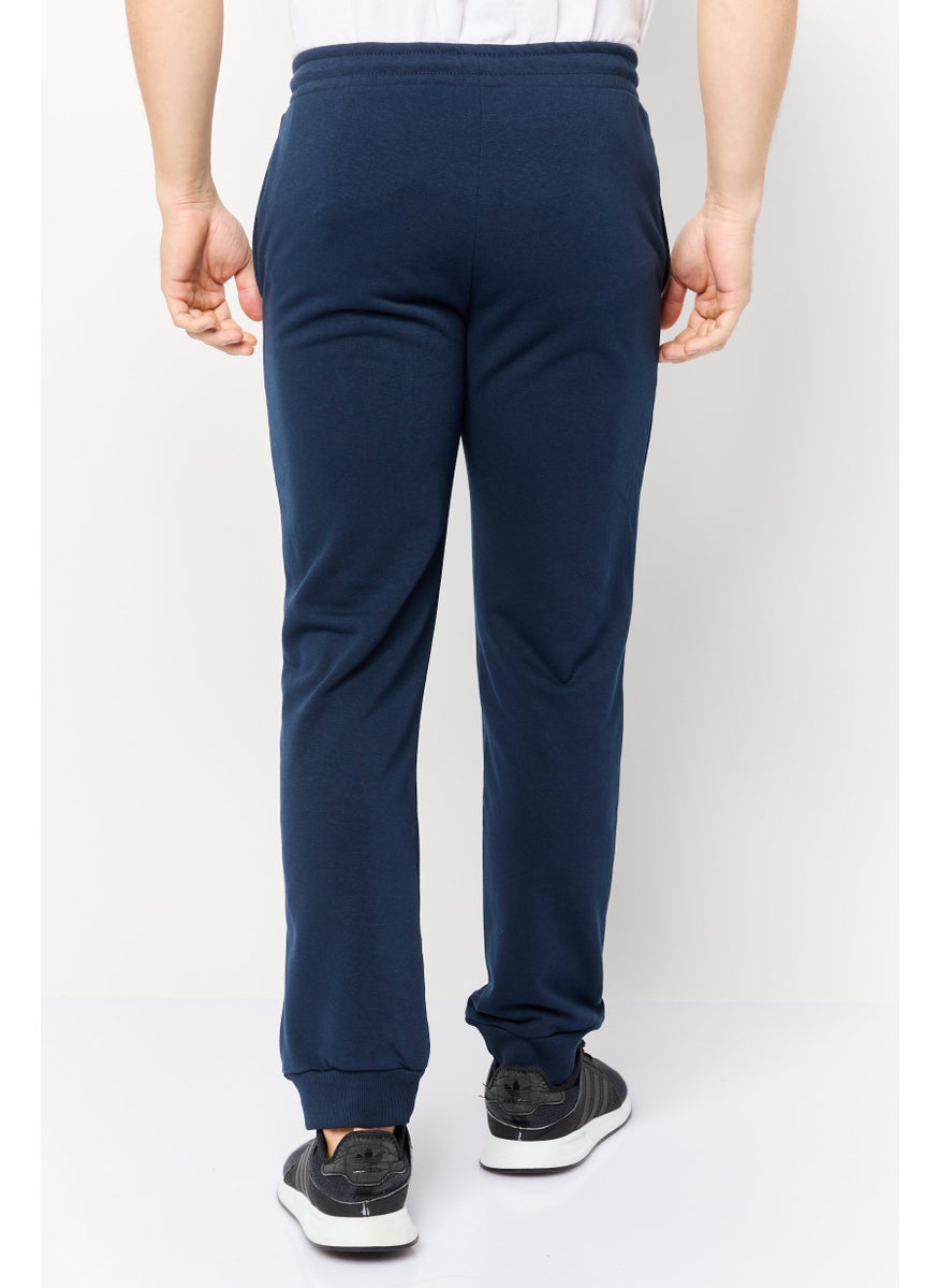 TapouT Men Sportswear Fit Training Jogger Pants, Navy  - Image 4