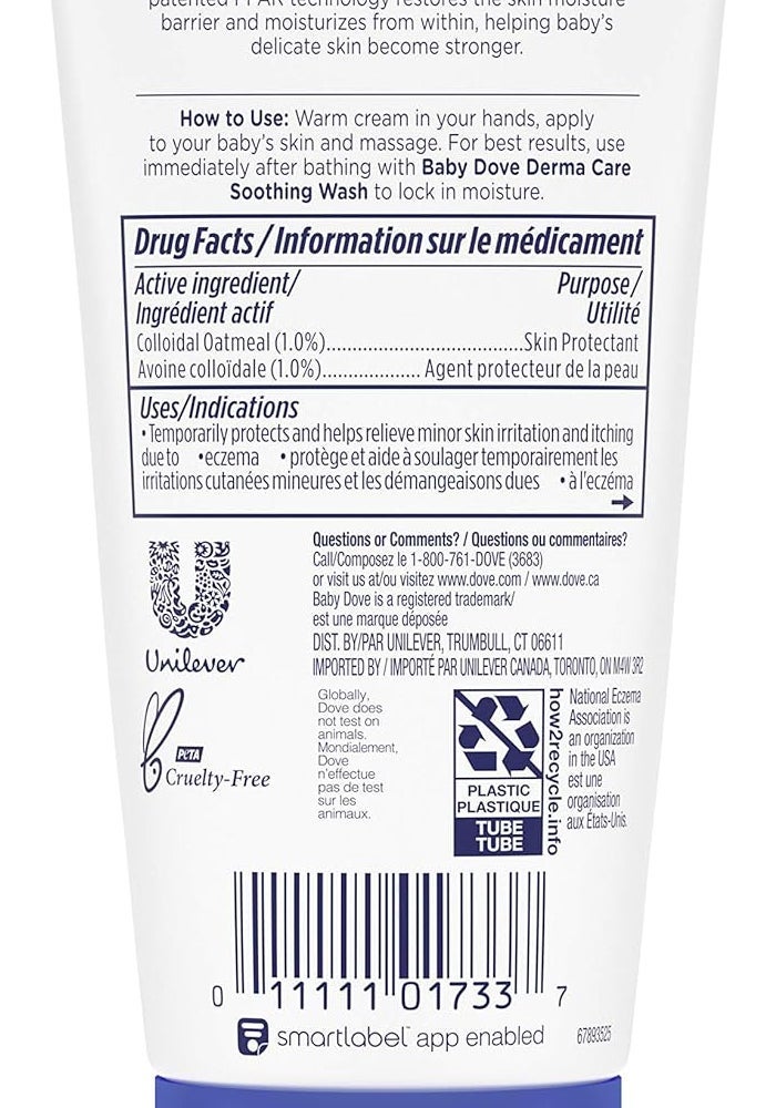 Baby Dove Eczema Care Soothing Cream - Image 2