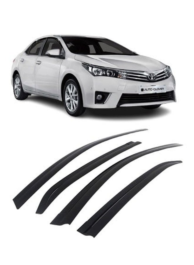 Generic Window protectors and rain guards for Toyota Corolla 2014 2015 2016 2017 2018  - Image 1