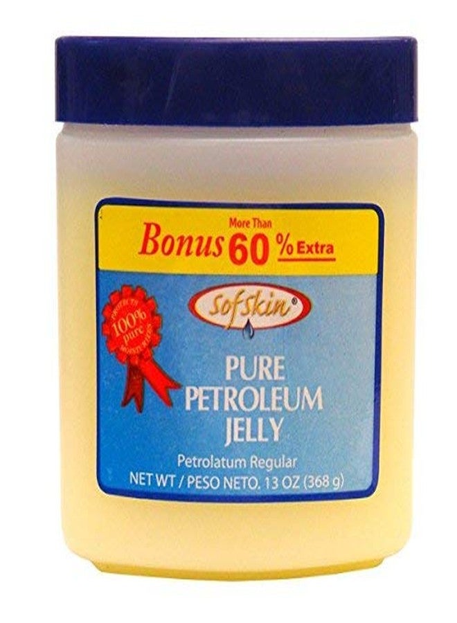 SOFSKIN (USA) Brand)100% PURE PETROLEUM JELLY (Amber Yellow) 226 gm - No smell, No artificial colour - Image 1
