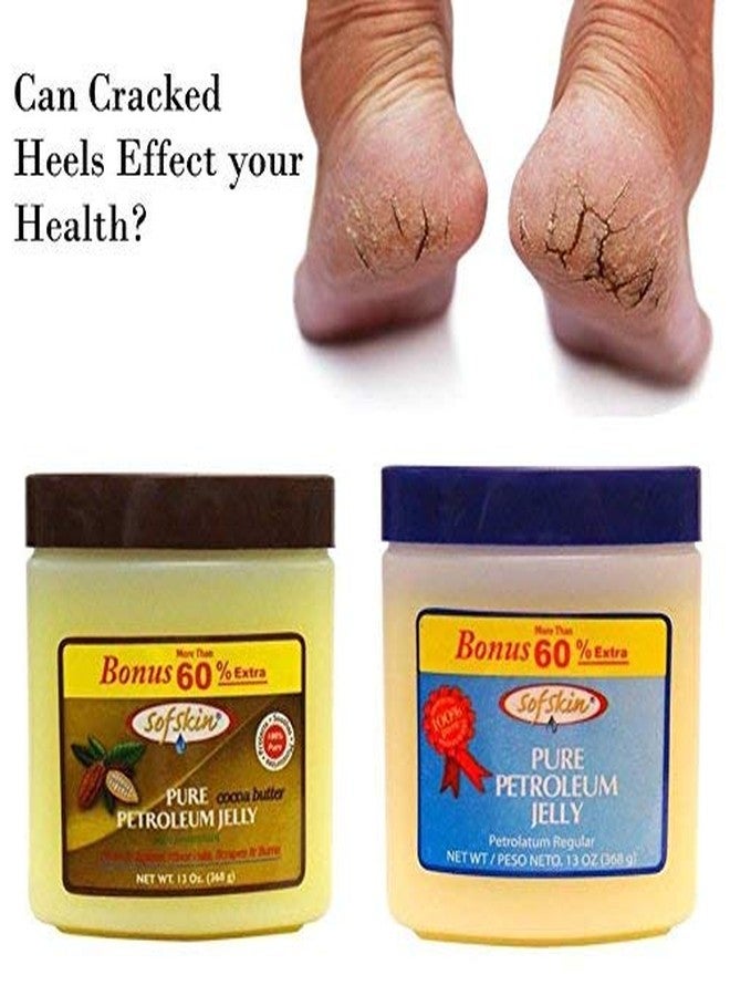 SOFSKIN (USA) Brand)100% PURE PETROLEUM JELLY (Amber Yellow) 226 gm - No smell, No artificial colour - Image 2