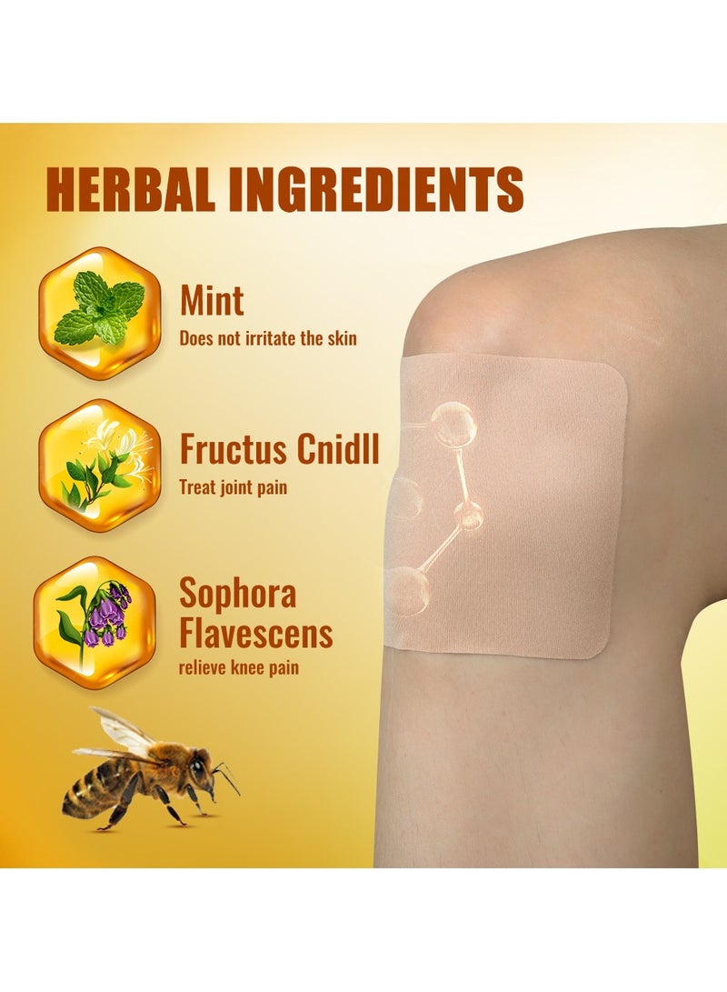 Sumifun 3-PACK Meniscus Pain Relief Plaster - Relieve pain in neck, shoulders, back, hips, joints, muscles, knees and feet 4pcs*3 - Image 3