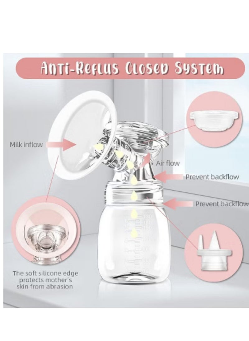 MISS BABY - Pain Free Big Suction Electric Breast Pump With LCD Screen 1 bottle - Image 1