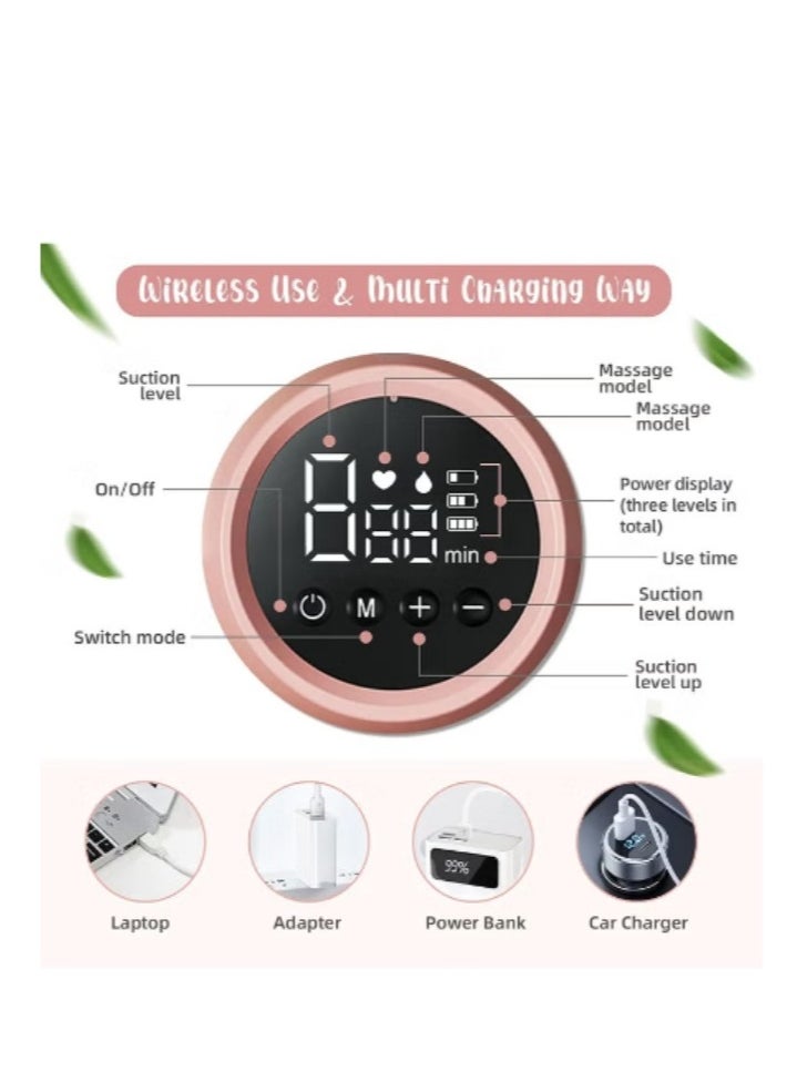 MISS BABY - Pain Free Big Suction Electric Breast Pump With LCD Screen 1 bottle - Image 1