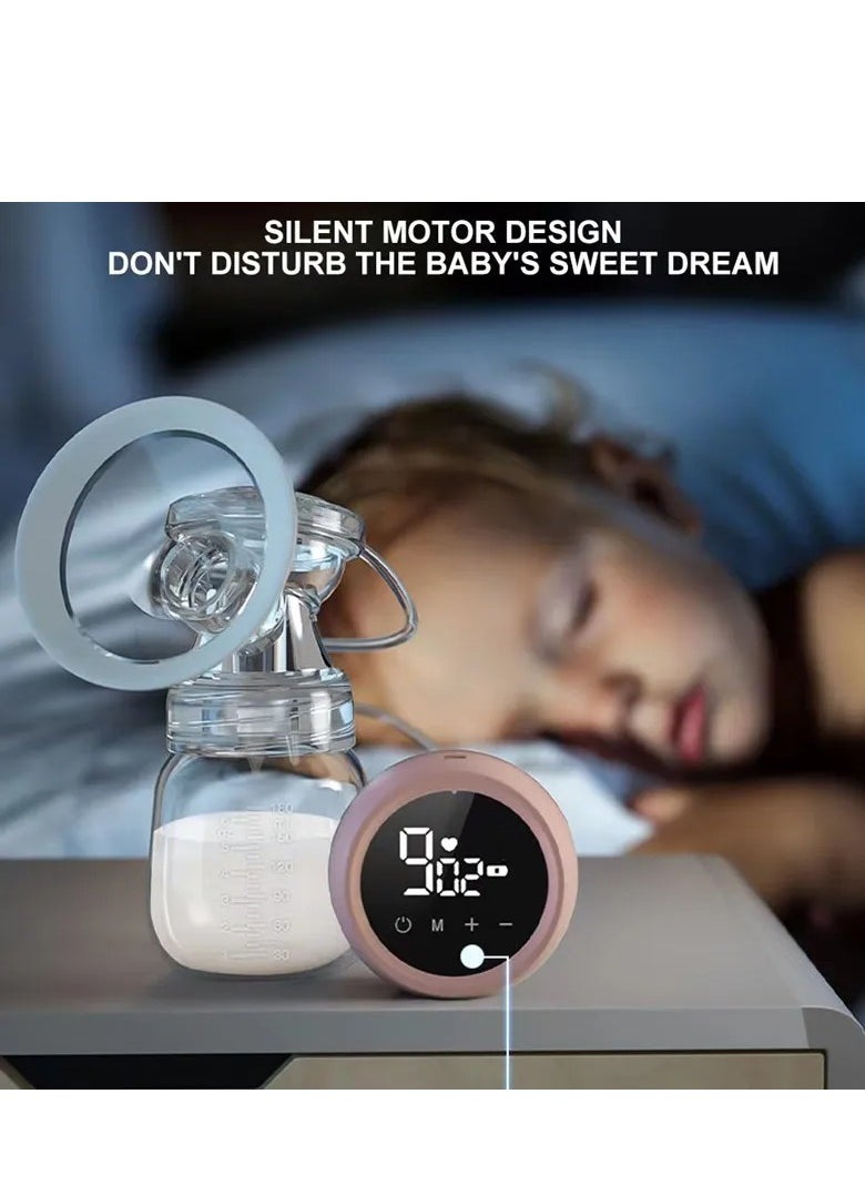 MISS BABY - Pain Free Big Suction Electric Breast Pump With LCD Screen 1 bottle - Image 1