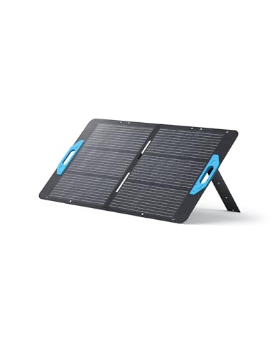 Anker SOLIX PS100 Solar Panel with Adjustable Kickstand, 100W Foldable Portable Solar Charger, IP67 Waterproof, 23% Higher Energy Conversion Efficiency, for Camping, RVs, and Blackouts - Image 1