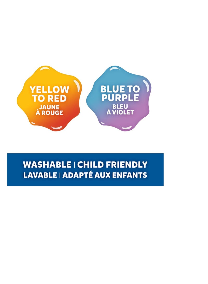 Elmers Liquid Color Changing Glue Blue To Purple Colour Glue - Image 3