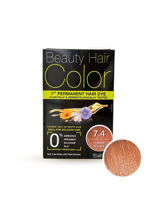 ERIC FAVRE – Beauty Hair Color 7.4 Copper Blonde - Image 1