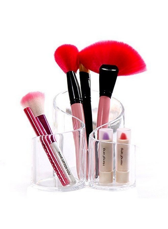 BLAPOXE Acrylic Cosmetic Organizer Makeup Brush Holder - Image 1