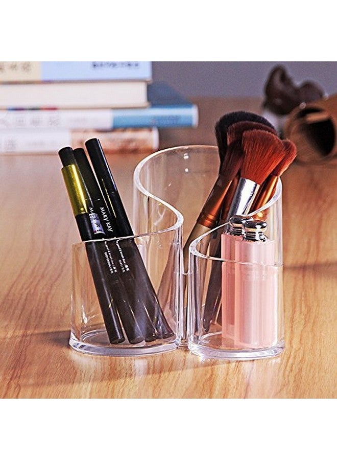 BLAPOXE Acrylic Cosmetic Organizer Makeup Brush Holder - Image 4
