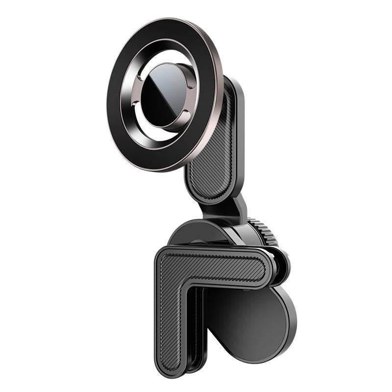 MagSafe Car Phone Holder for Universal Fit Black finish with Easy Storage - Image 1