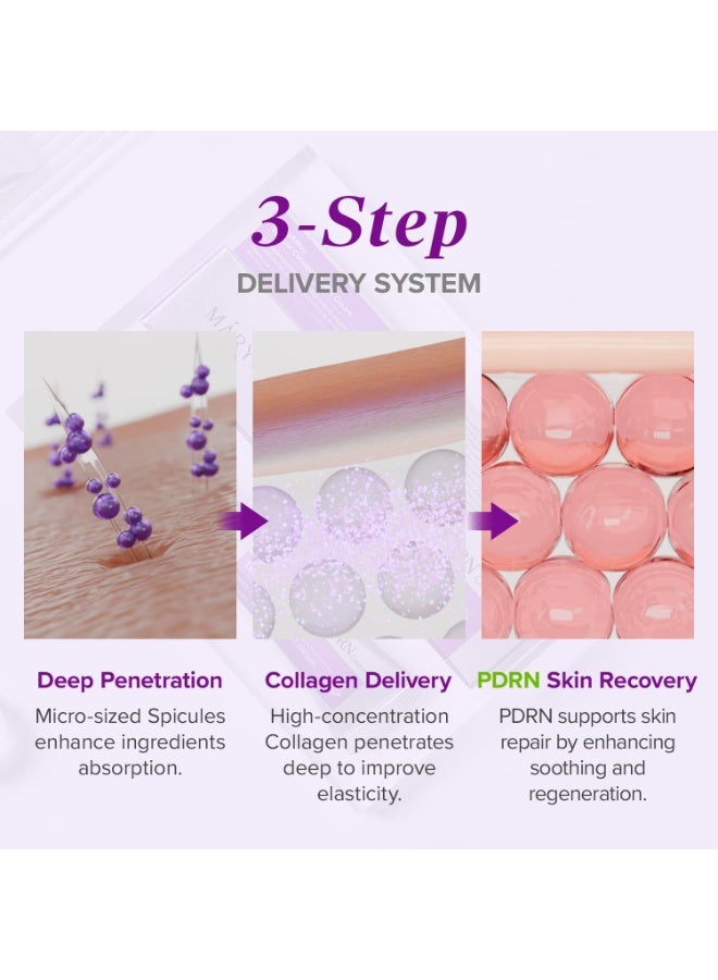 Mary&May Spicule Collagen PDRN Cream - Korean Face Moisturizer with Marine Spicules & French Collagen - Plumping Barrier Elasticity Treatment, Ceramide Panthenol for Sensitive Skin, 15g / 0.5 oz - Image 5