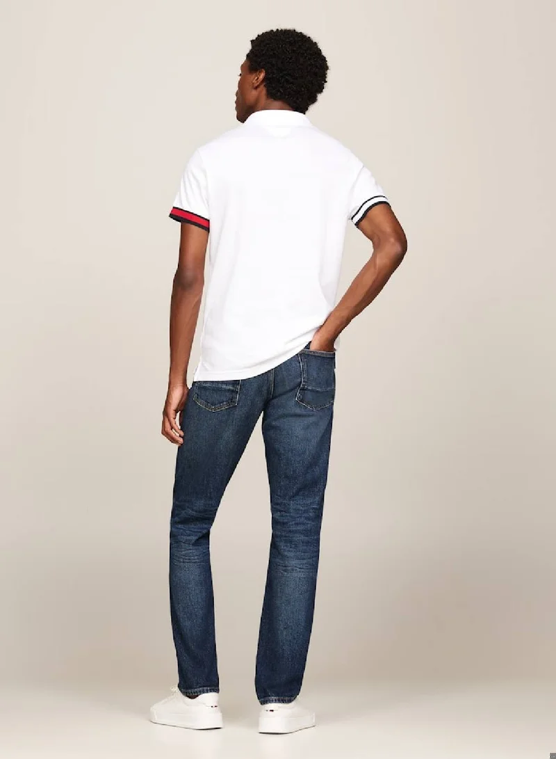 TOMMY HILFIGER Hilfiger Flag Slim Fit Polo