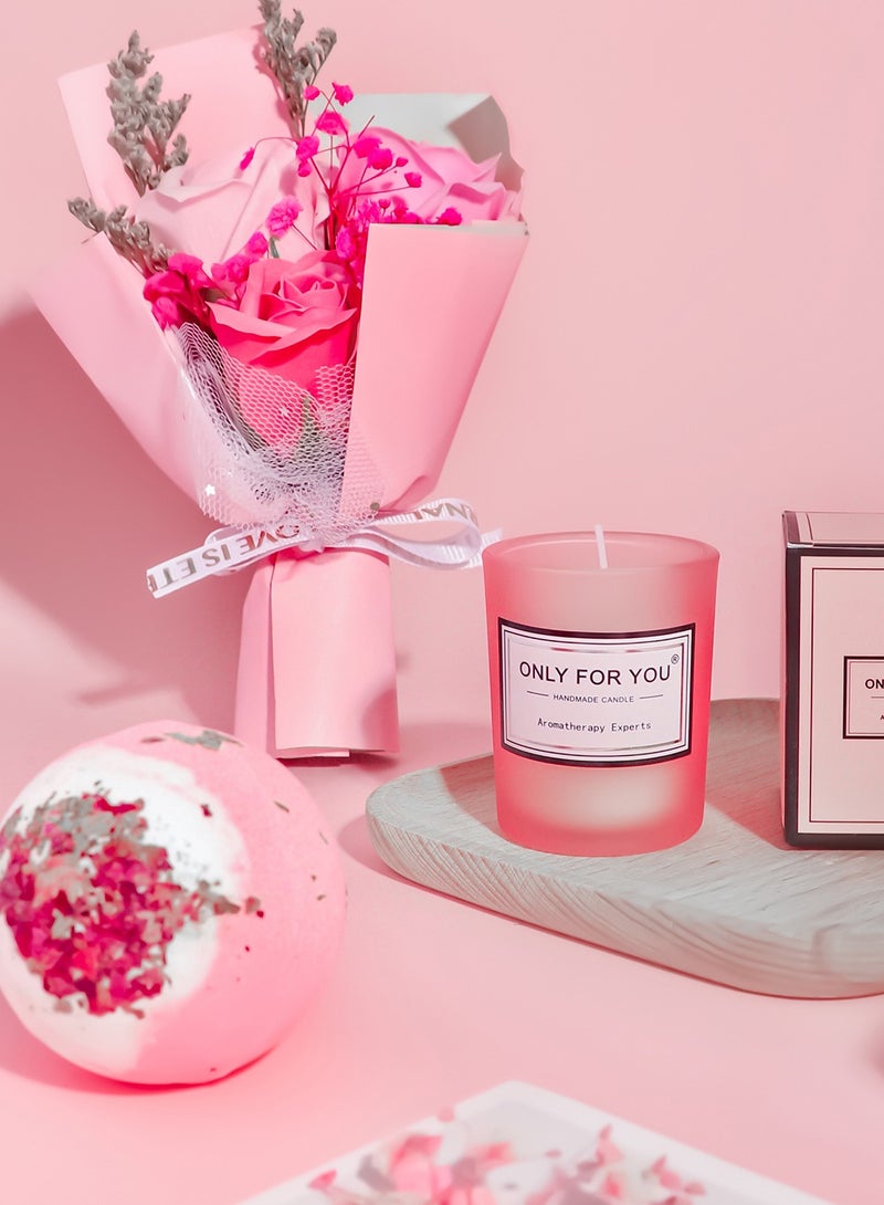 Thoraya All-in-One Gift Box for Wife & Best Friend, Unique and Multi-OccasionGifts Basket Ideas Pink Gifts Box for Her Relaxing Gift Set Self Care Gifts Birthday Presents Female Friendship Gifts for Best Friend Bestie Girlfriend Mom Wife Sister(Ramadan/Anniversary Gift for Her) - Image 4