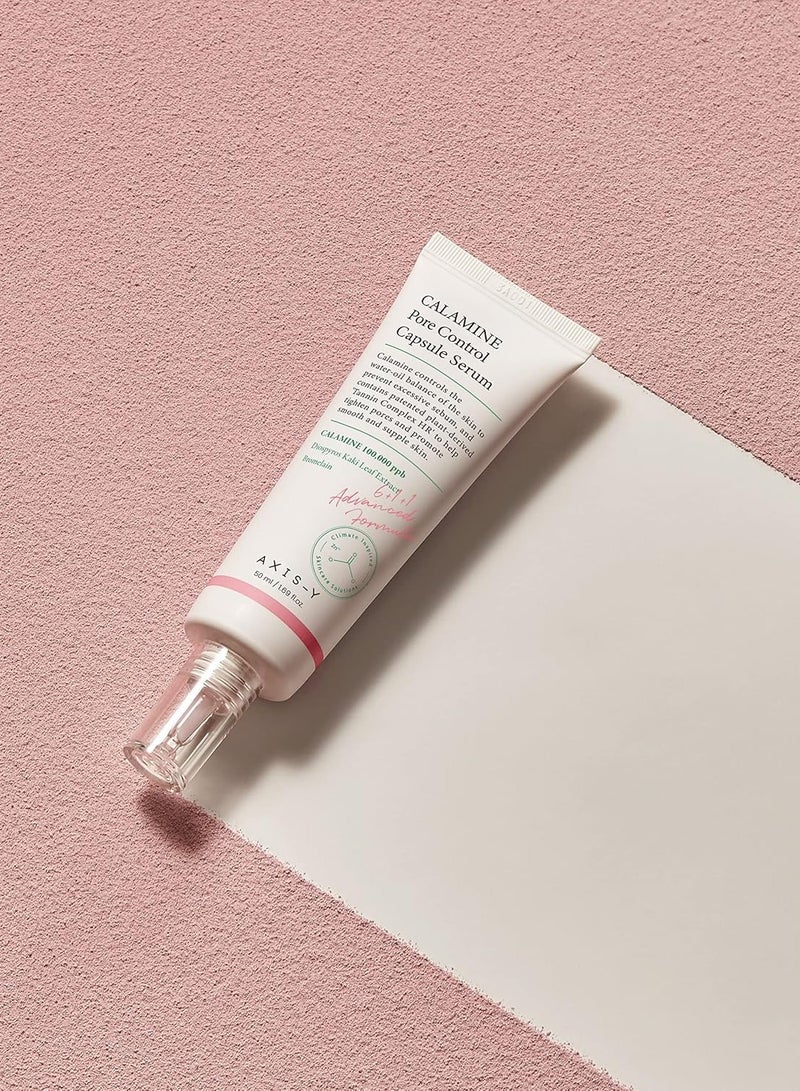 كبسولات للتحكم في المسام كالامين من أكسس-واي | 50 مل مصغر أوز| | للعناية بالبشرة ذات | سيروم شد | كيه بيوتي اكسيس-واي كل الأنواع للجنسين - Image 2