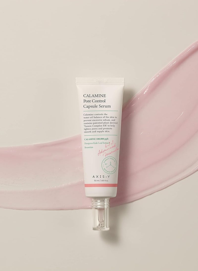 كبسولات للتحكم في المسام كالامين من أكسس-واي | 50 مل مصغر أوز| | للعناية بالبشرة ذات | سيروم شد | كيه بيوتي اكسيس-واي كل الأنواع للجنسين - Image 3