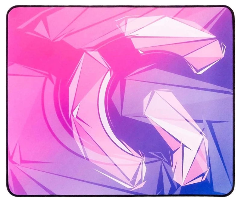 نيون  لوحة ماوس للألعاب - سطح SPEED مقاس 2لتحريك الماوس بسرعة ودقة - قماش شبكي ناعم - قاعدة مطاطية مضادة للانزلاق - خياطة حافة متينة للاستخدام - Image 1