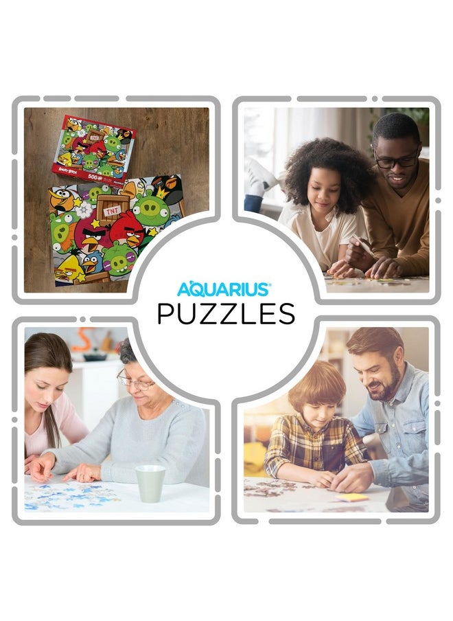 Aquarius Angry Birds 500Pc Puzzle (500 Piece Jigsaw Puzzle) - Glare Free - Precision Fit - Officially Licensed Angry Birds Merchandise & Collectibles - 14X19 Inches  - Image 4