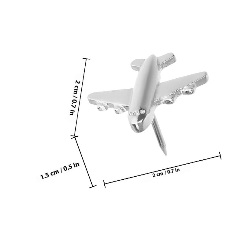 دبابيس لوحة الإعلانات لتثبيت الصور والخرائط والملاحظات، تصميم معدني متين - Image 2