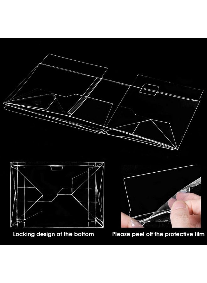 baskiss Baskiss 6 Pack Protector Case for Funko Pop Moments, Ultra Thick 0.5mm Clear Pop Case, Crystal Clear Heavy Duty Display Box with Locking Tab, Scratch-Resistant (6)  - Image 5