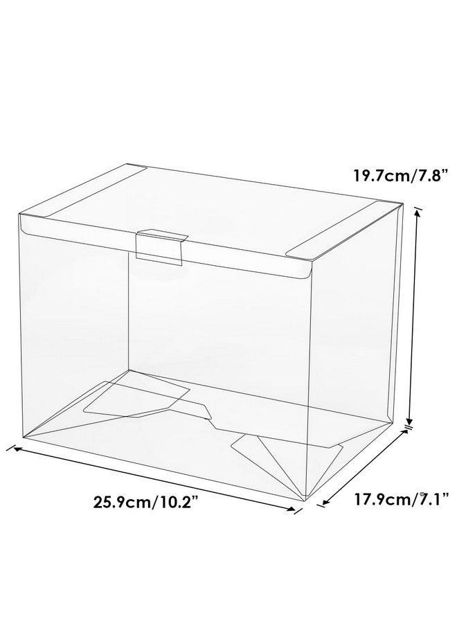 baskiss Baskiss 6 Pack Protector Case for Funko Pop Moments, Ultra Thick 0.5mm Clear Pop Case, Crystal Clear Heavy Duty Display Box with Locking Tab, Scratch-Resistant (6)  - Image 2