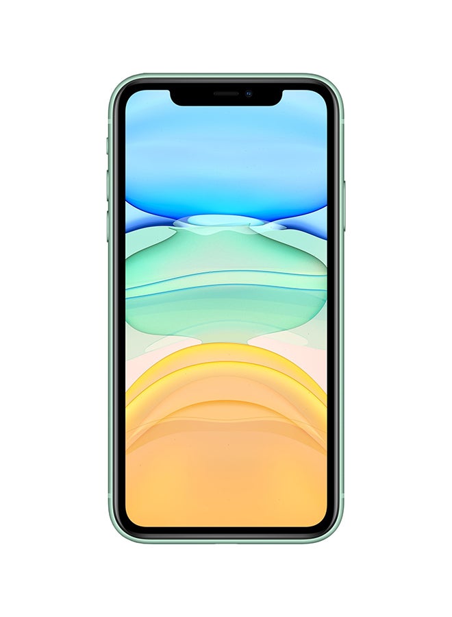 ابل  آيفون 11 مع فيس تايم بلون أخضر وذاكرة 128 جيجابايت ويدعم تقنية 4G LTE - Image 2