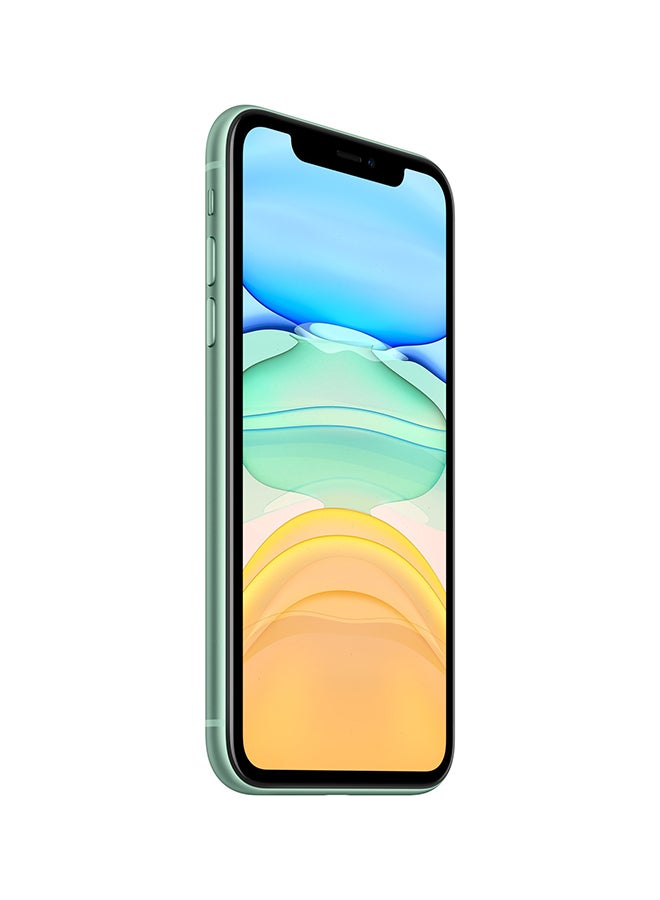 ابل  آيفون 11 مع فيس تايم بلون أخضر وذاكرة 128 جيجابايت ويدعم تقنية 4G LTE - Image 4