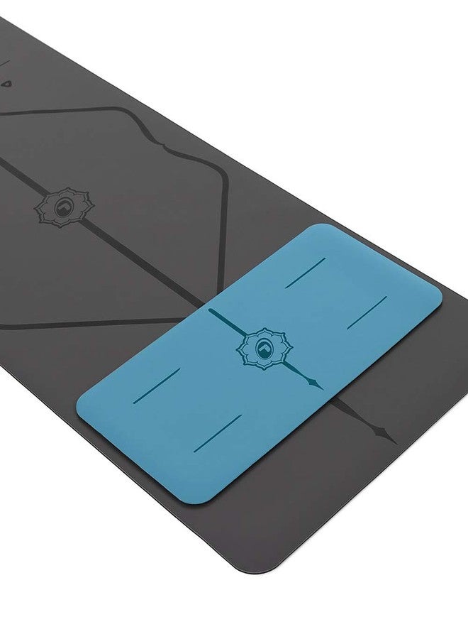 Liforme Yoga Pad - Eco-Friendly and Non Slip Yoga Knee Pad, Elbows and Hands - Biodegradable & Warrior-Like Grip Yoga Mat with the Unique Alignment System - Pink - Image 2