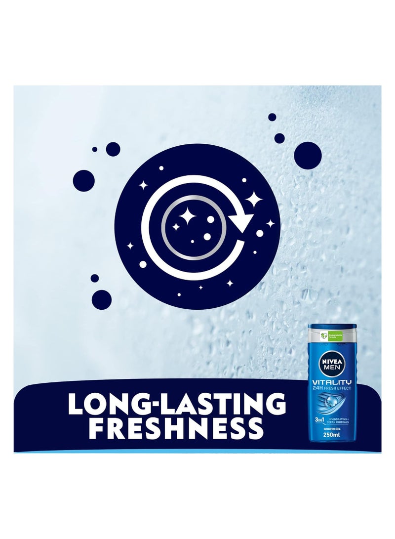 نيفيا جل استحمام فايتاليتي فريش 250ملليلتر - Image 2