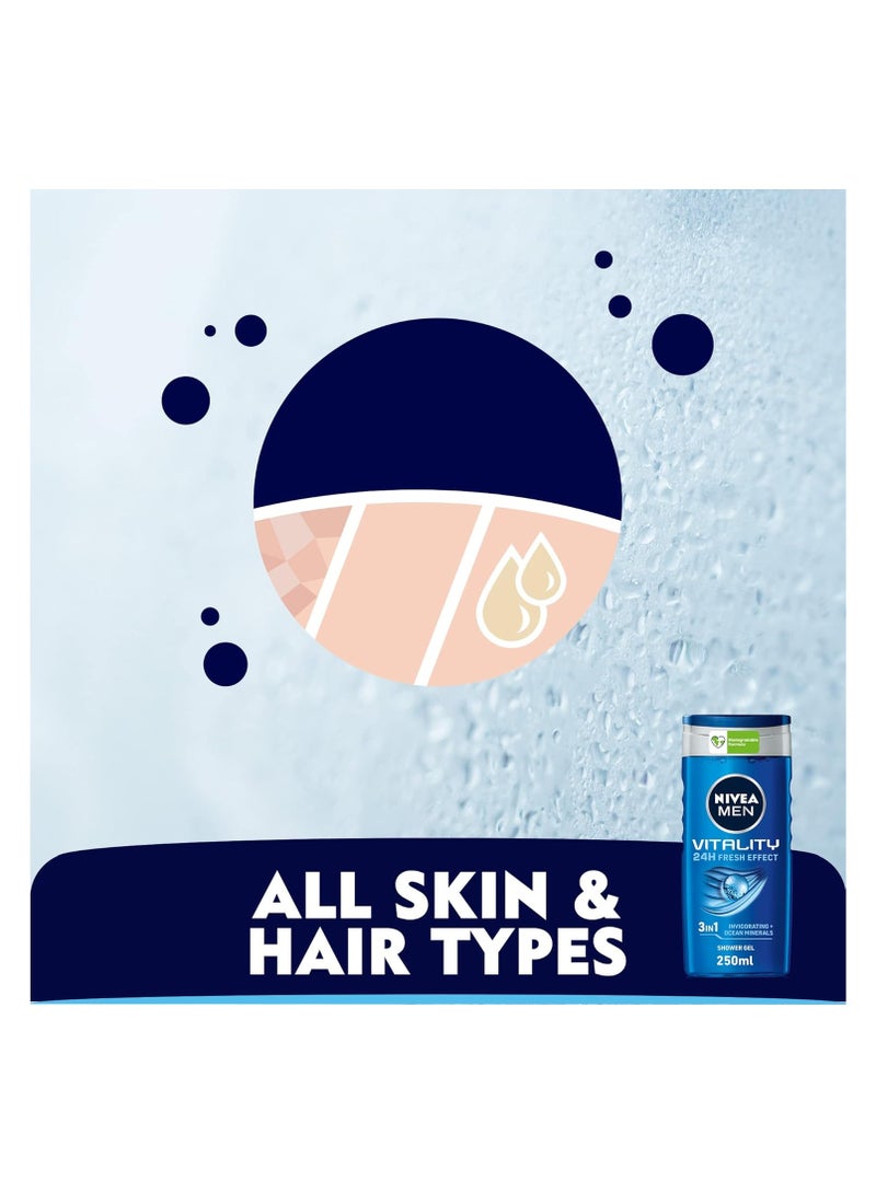 نيفيا جل استحمام فايتاليتي فريش 250ملليلتر - Image 4