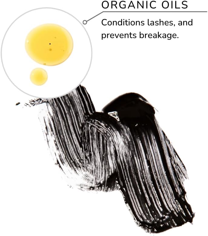 Emani New Healthy Lash Mascara - Best Black Smudge Proof Eyelash Makeup for Length and Volume, 1093 Midnight - Image 5