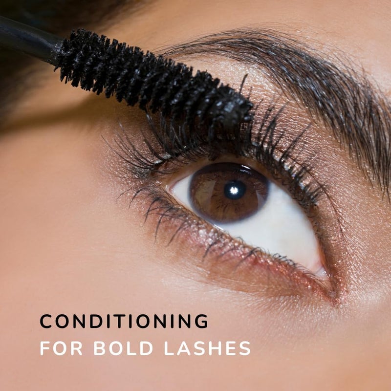 Emani New Healthy Lash Mascara - Best Black Smudge Proof Eyelash Makeup for Length and Volume, 1093 Midnight - Image 3