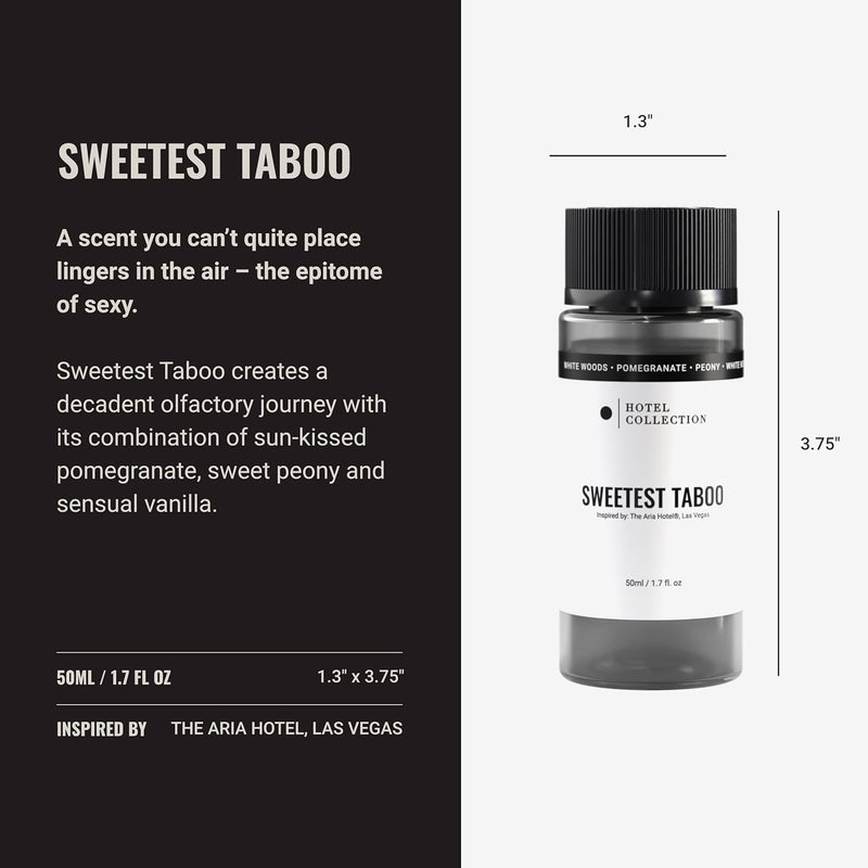 AROMA360 Hotel Collection - Sweetest Taboo Essential Oil Scent - Luxury Hotel Inspired Aromatherapy Scent Diffuser Oil - Decadent Citrus, Juicy Berries, & Floral Peony - for Essential Oil Diffusers - 50mL - Image 2
