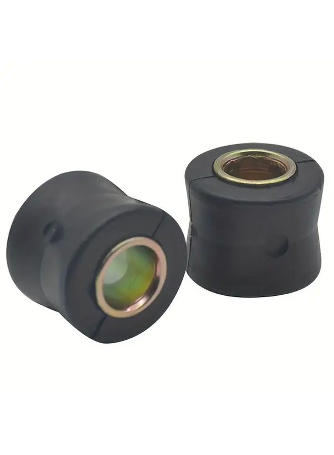 Motorcycle Shock Absorber Bushing Rubber Cushion Damper 10mm Black 2pcs - Image 4