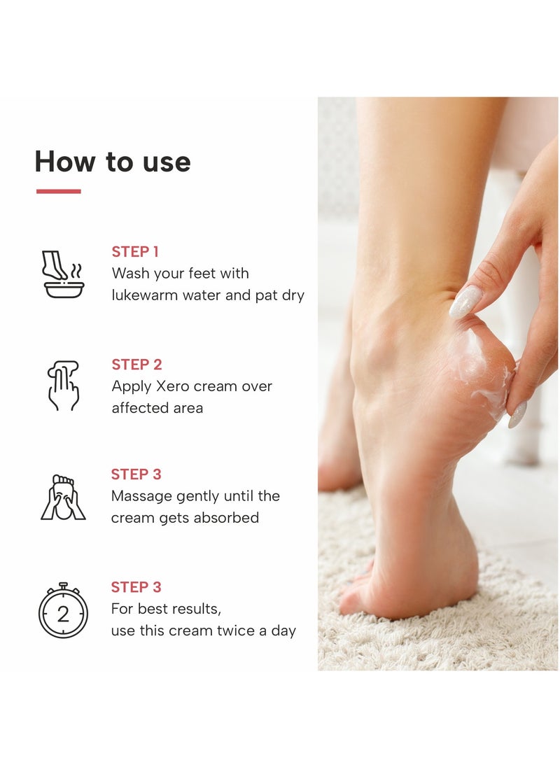 DERMATOUCH - DERMATOUCH Xero Cream, Specially for Dry & Cracked Feet, Soothes & Moisturizes - 20G - Image 1