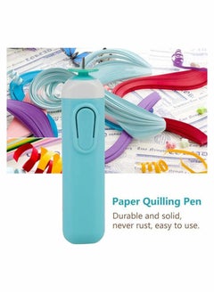 SYOSI Quilling Slotted Tool Paper Rolling Electric Pen for General Strips and Wider Decore Cards Packaging Arts Home Decoration Painting Design Industry  - Image 5