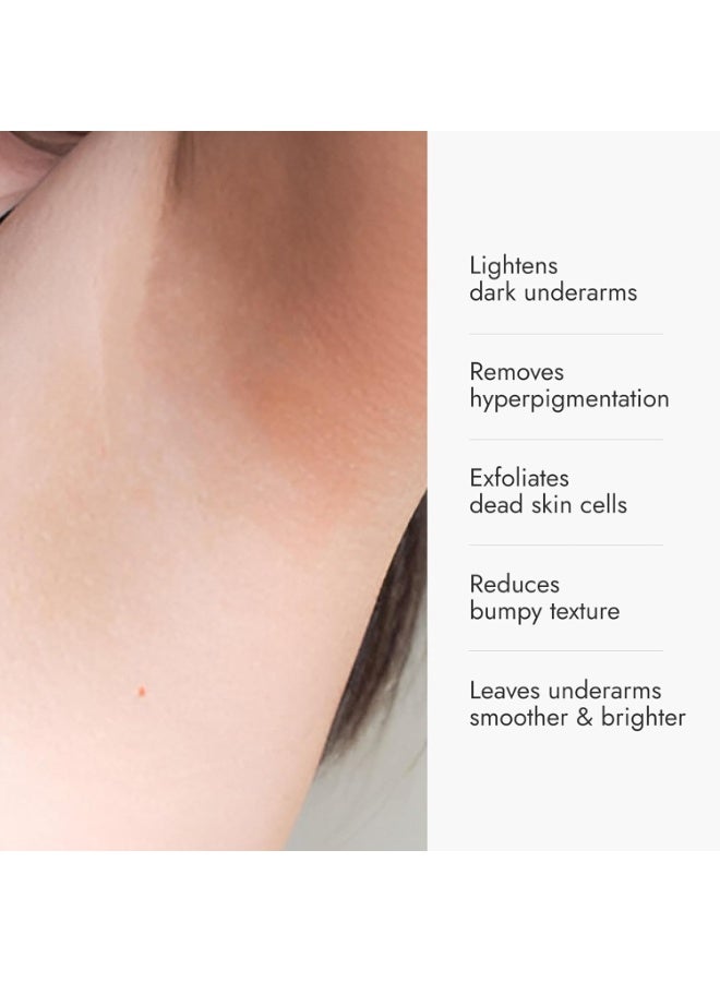 "كوز آي كيو" سيروم كوز-آي كيو لتفتيح منطقة تحت الإبط للنساء | مع بايوكوليا وحمض الماندليك وبيو وايت | يمنع رائحة الجسم، يُفتح البشرة ويُقشر منطقة تحت الإبط | مزيل عرق يدوم طويلًا برائحة الزهور المنعشة | مناسب للبشرة الحساسة | 40 مل - Image 2