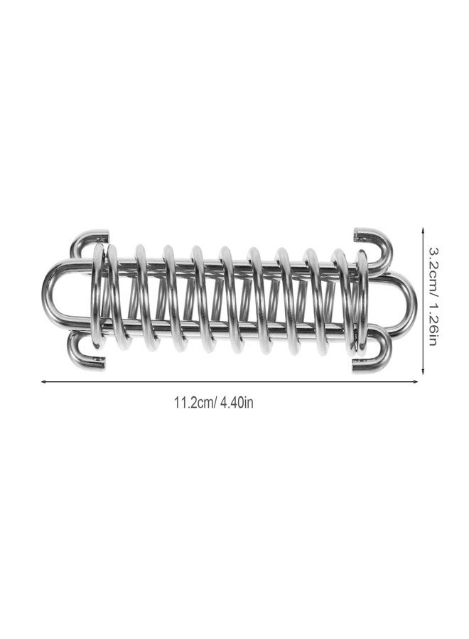 JECOMPRIS Explosion-Proof Dog Leash 304 Stainless Steel Shock Absorbing Spring Buffer Heavy Duty Dog Rope Tie Out for Outdoor Walking - Image 2