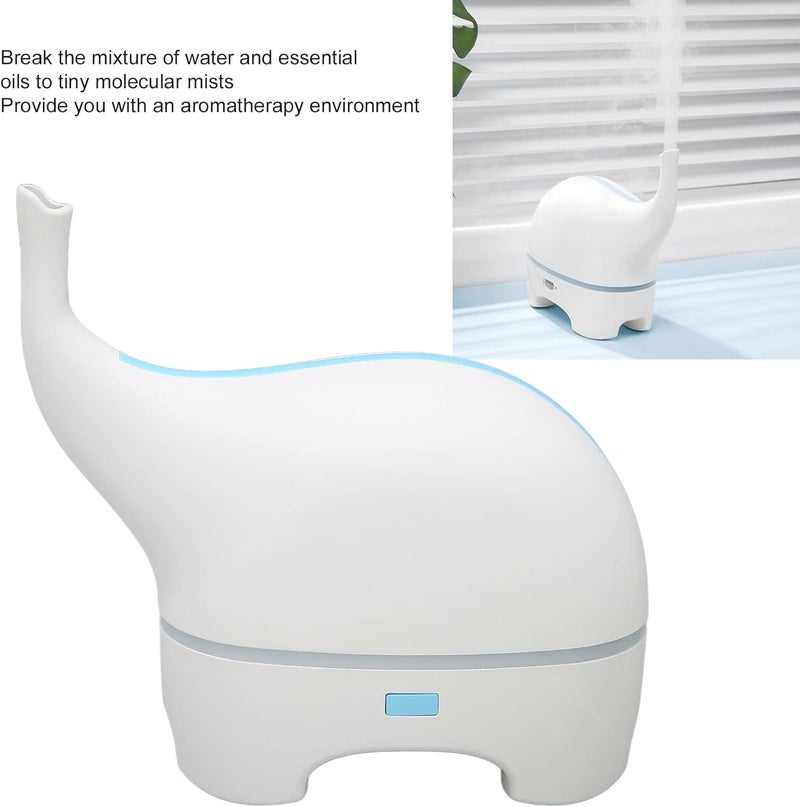 klarako Essential Oil Diffuser, Aromatherapy Diffusers for Essential Oils with 3 Color Lights, LED Atmosphere Light, USB Essential Oil Aroma Diffuser for Bedroom,Office,Trip Yoga, SPA - Image 2