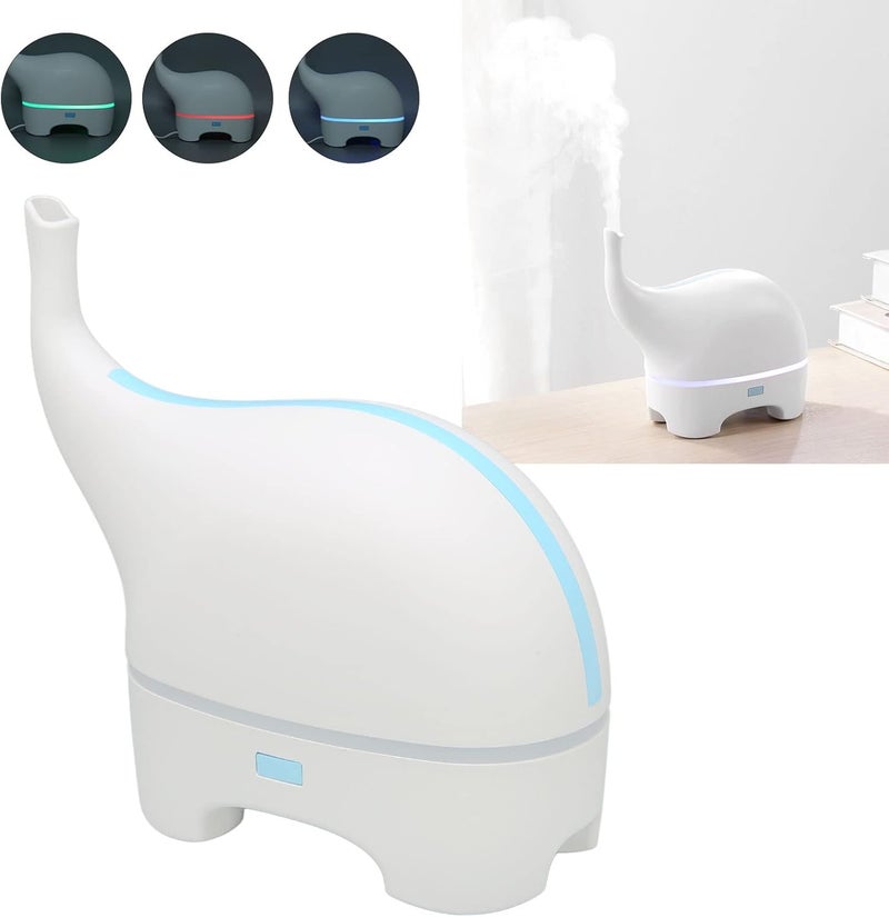 klarako Essential Oil Diffuser, Aromatherapy Diffusers for Essential Oils with 3 Color Lights, LED Atmosphere Light, USB Essential Oil Aroma Diffuser for Bedroom,Office,Trip Yoga, SPA - Image 3