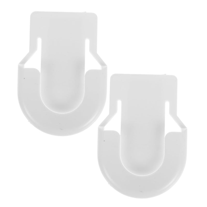 2Pcs Silver Stethoscope Clip Holder For Nurses Doctors Easy Attach Medical Use - Image 2