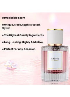 Luxfume 50ml Pheromone Perfume for Women Eau de Perfume Spray Body Perfume for Women Floral Fragrance for Women Long lasting Perfume for Women Enhanced Scents Perfume Ideal Gift for Women  - Image 2