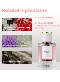 Luxfume 50ml Pheromone Perfume for Women Eau de Perfume Spray Body Perfume for Women Floral Fragrance for Women Long lasting Perfume for Women Enhanced Scents Perfume Ideal Gift for Women  - Image 4