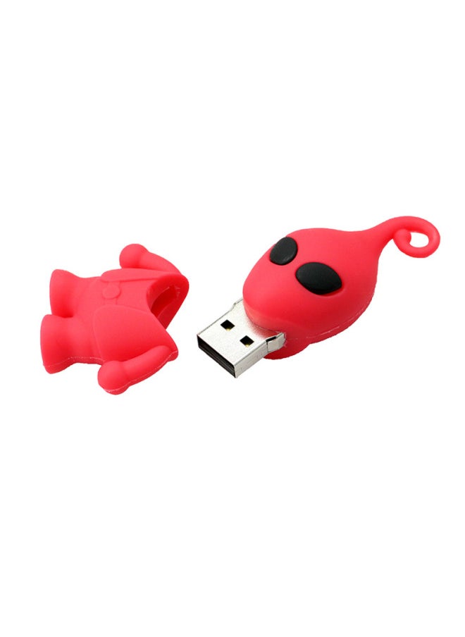Generic Cartoon USB Flash Disk 3.0 & 2.0 Human Organ Skeleton Skull 64G Halloween Gift Skull Skull Skull USB Flash Disk-Color:2.0 Red Ghost-Capacity:64GB  - Image 1