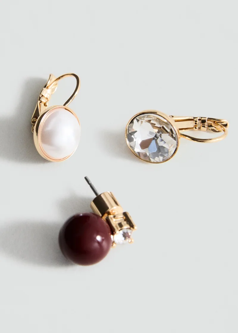MANGO Combined earring set