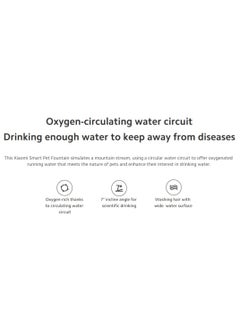 Xiaomi Xiaomi Smart Pet Fountain 24-hour healthy water housekeeper for pet Circulating water spring | 4-stage filtering | Quiet-running | Smart home connection  - Image 4