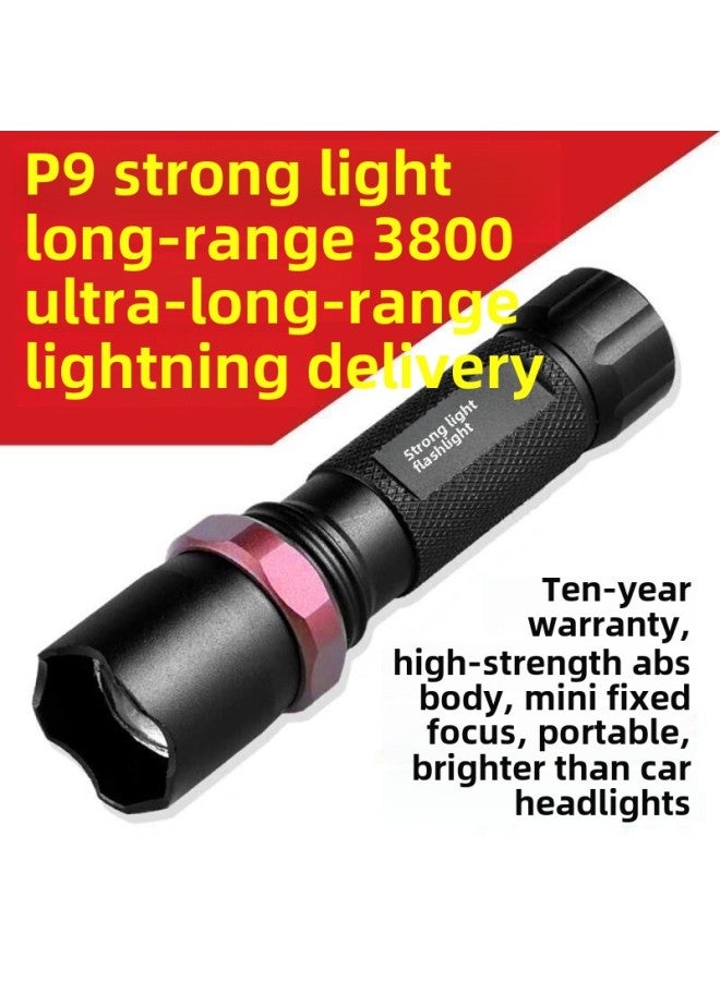 Portable Household Super Bright Flashlight Pocket Outdoor Lighting Mini Remote Rechargeable Small Generation-Product Specifications:Rechargeable Model  Special Forces  - Image 1